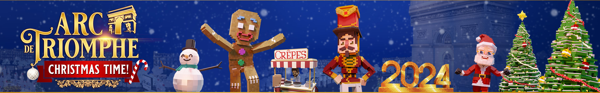 NFT Collection Arc de Triomphe: Christmas Time!