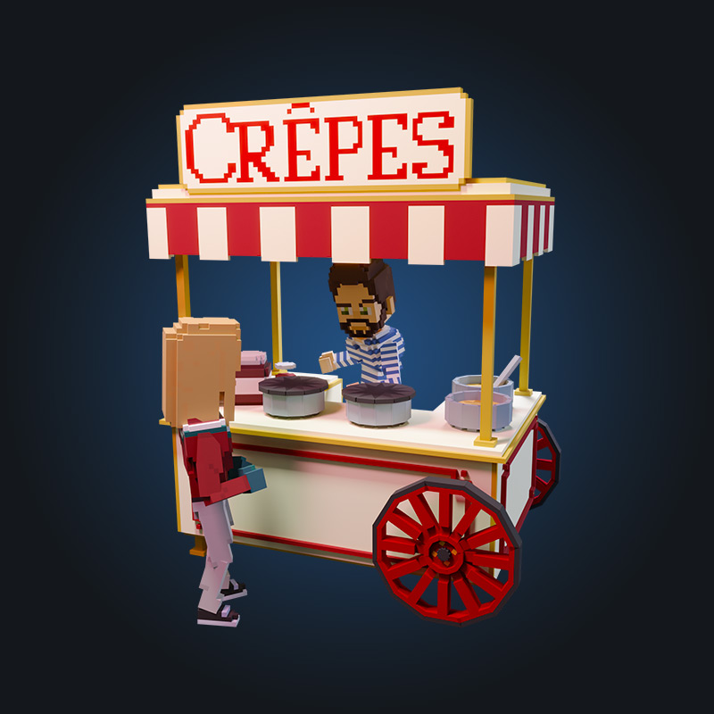 Pancakes Stand